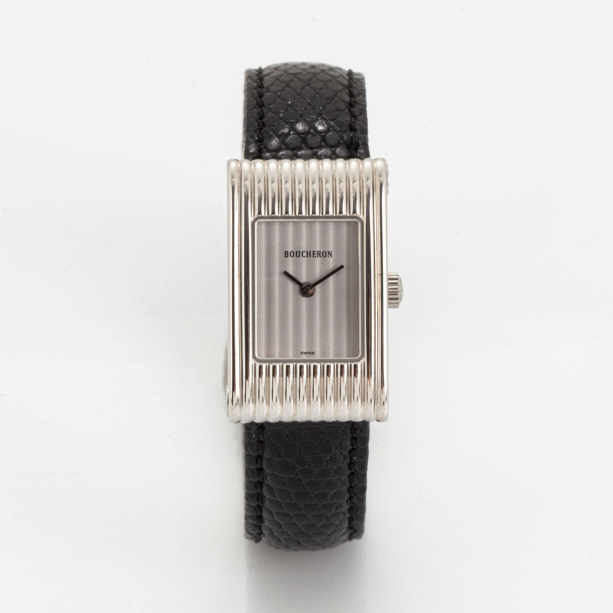 Boucheron, wristwatch, 18 x 29 mm.