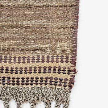 Marianne Richter, a runner, 'Gråtaggen', flat weave c. 276 x 101 cm, signed AB MMF MR.