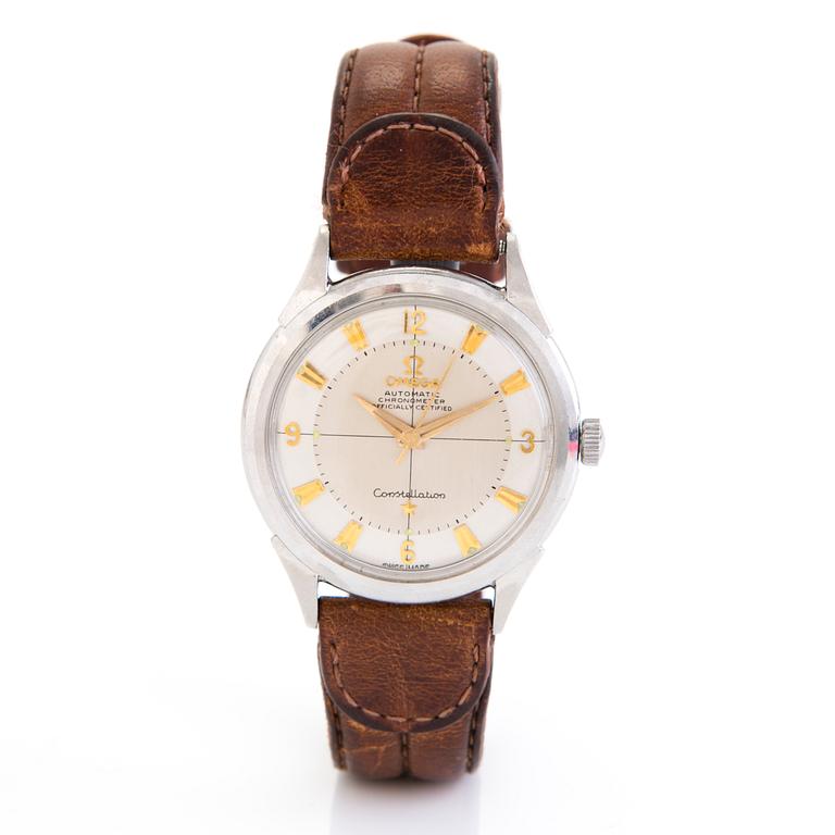 OMEGA, Constellation, Chronometer, wristwatch, 34 mm.