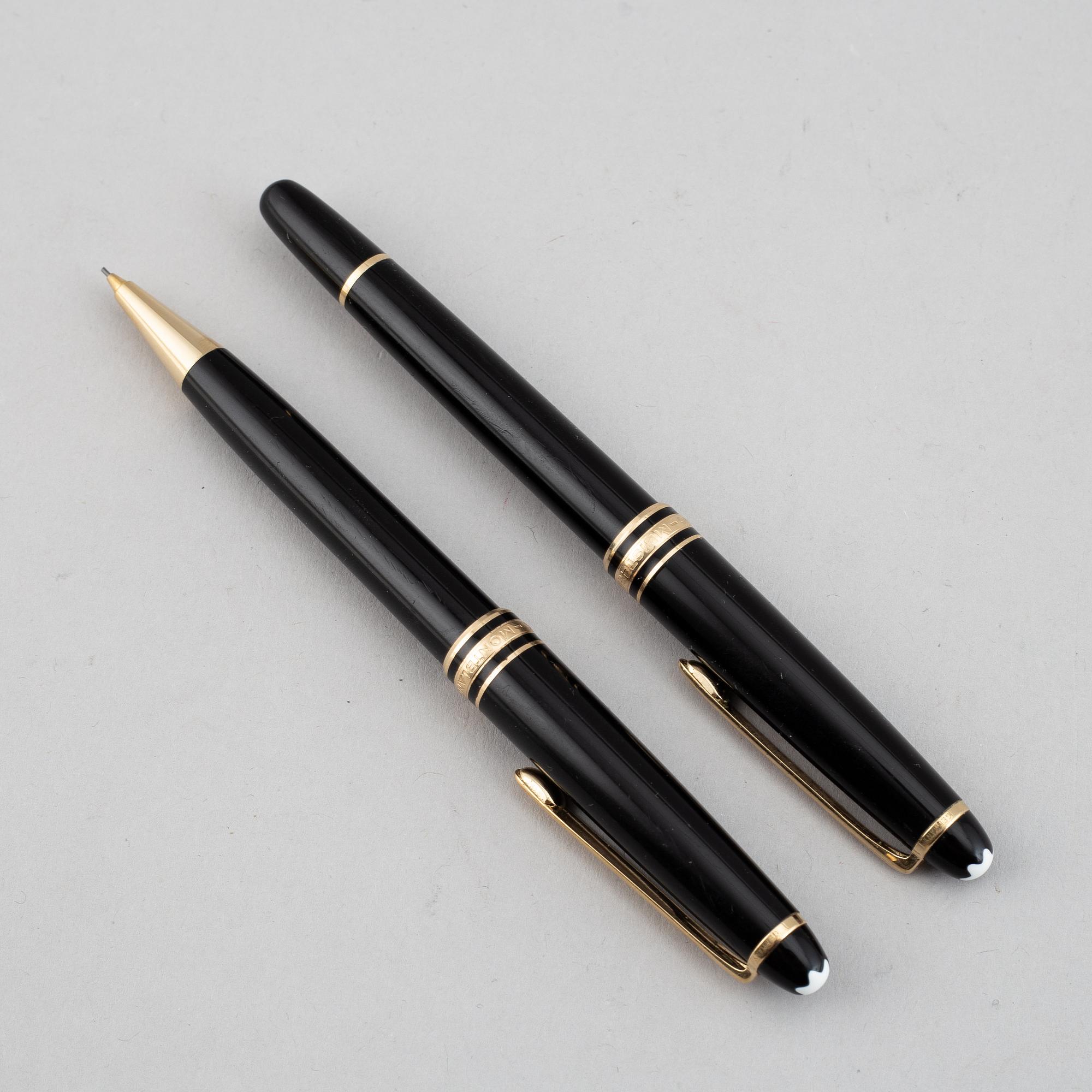 Montblanc, stift- samt kulspetspenna, Meisterstuck, 1900-talets andra hälft.