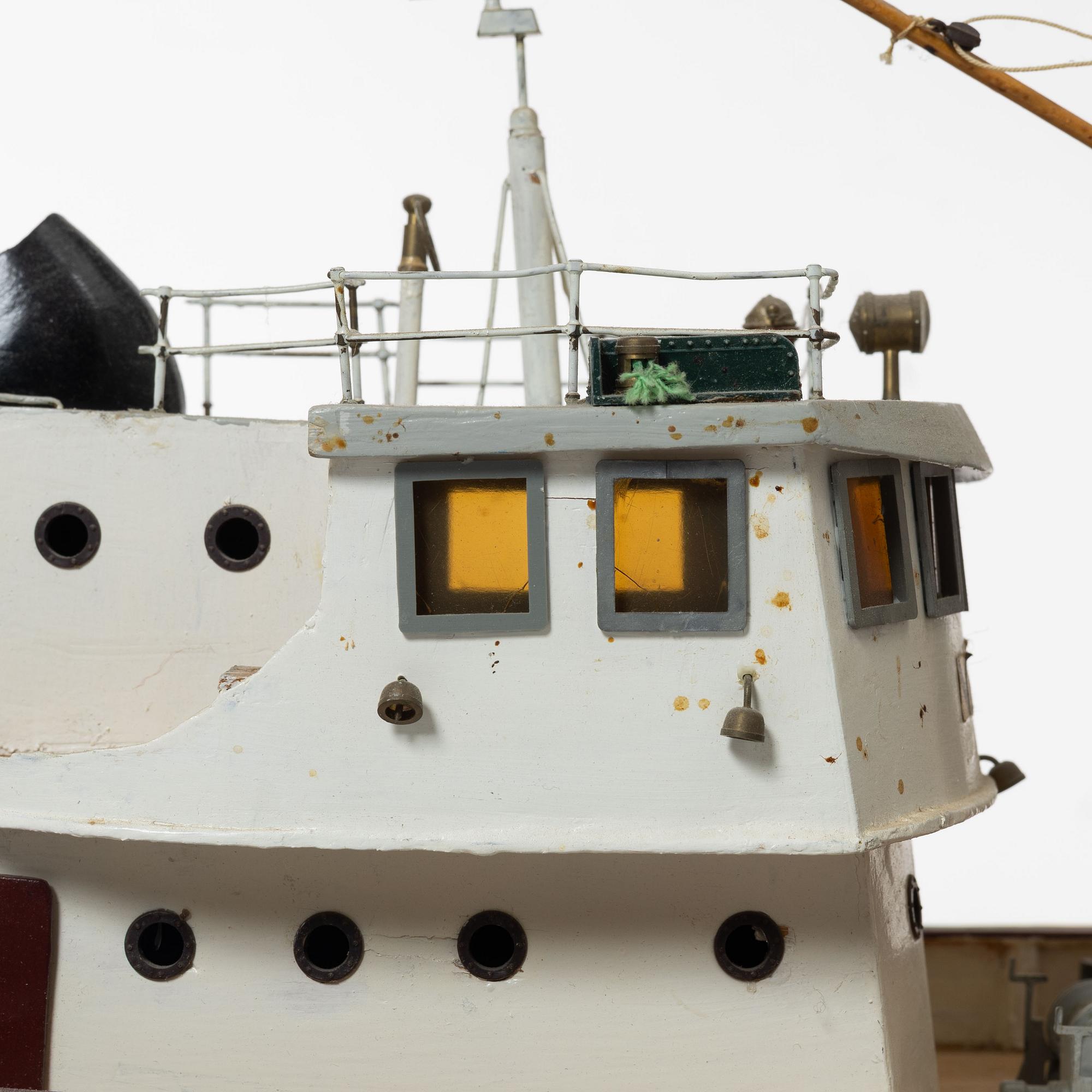 Boat model, "Nordcap", second half of the 20th century.