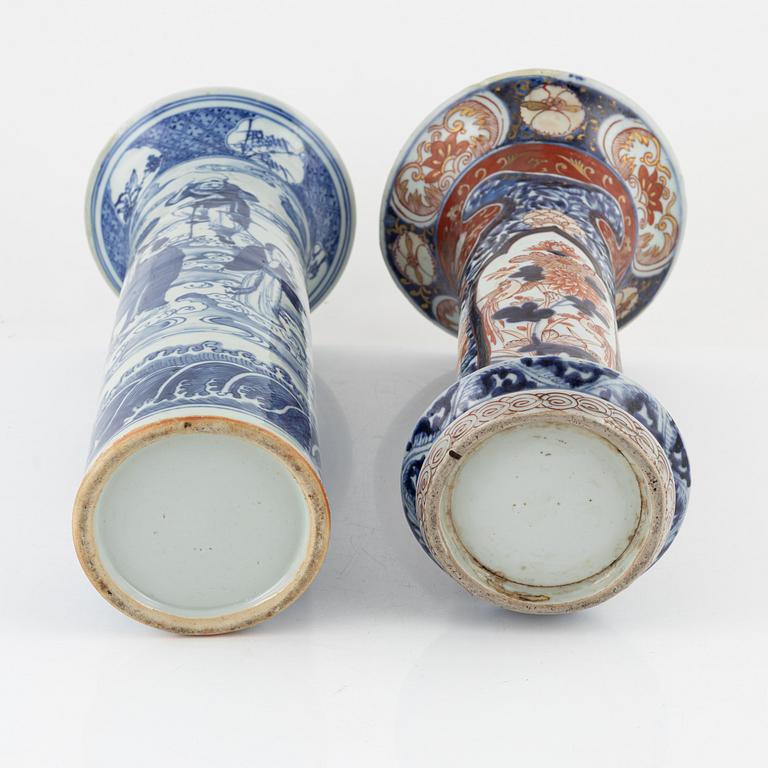 Two vases. Japan and China. 20th century.
