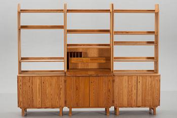 BOKHYLLA, 3 delar, Carl Malmsten, Svensk fur.