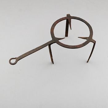 GRYTSTÄLL, smide, 1700-/1800-tal.