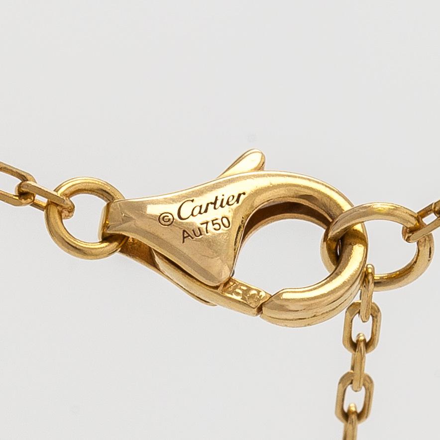 Cartier, kaulakoru, "d'Amour", 18K kultaa ja briljanttihiottu timantti, noin 0.05 ct.