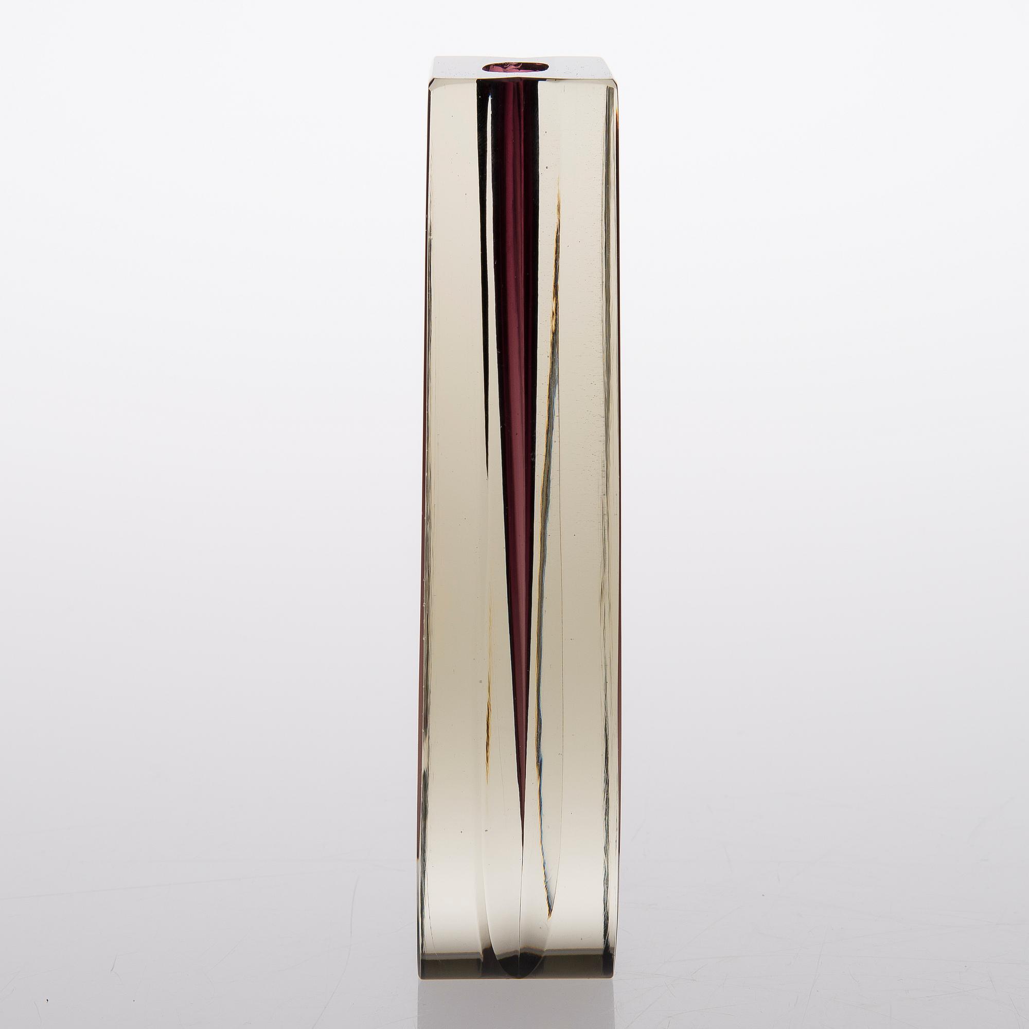 ARMANDO JACOBINO, maljakko, signed A. Jacobino, Kumela.