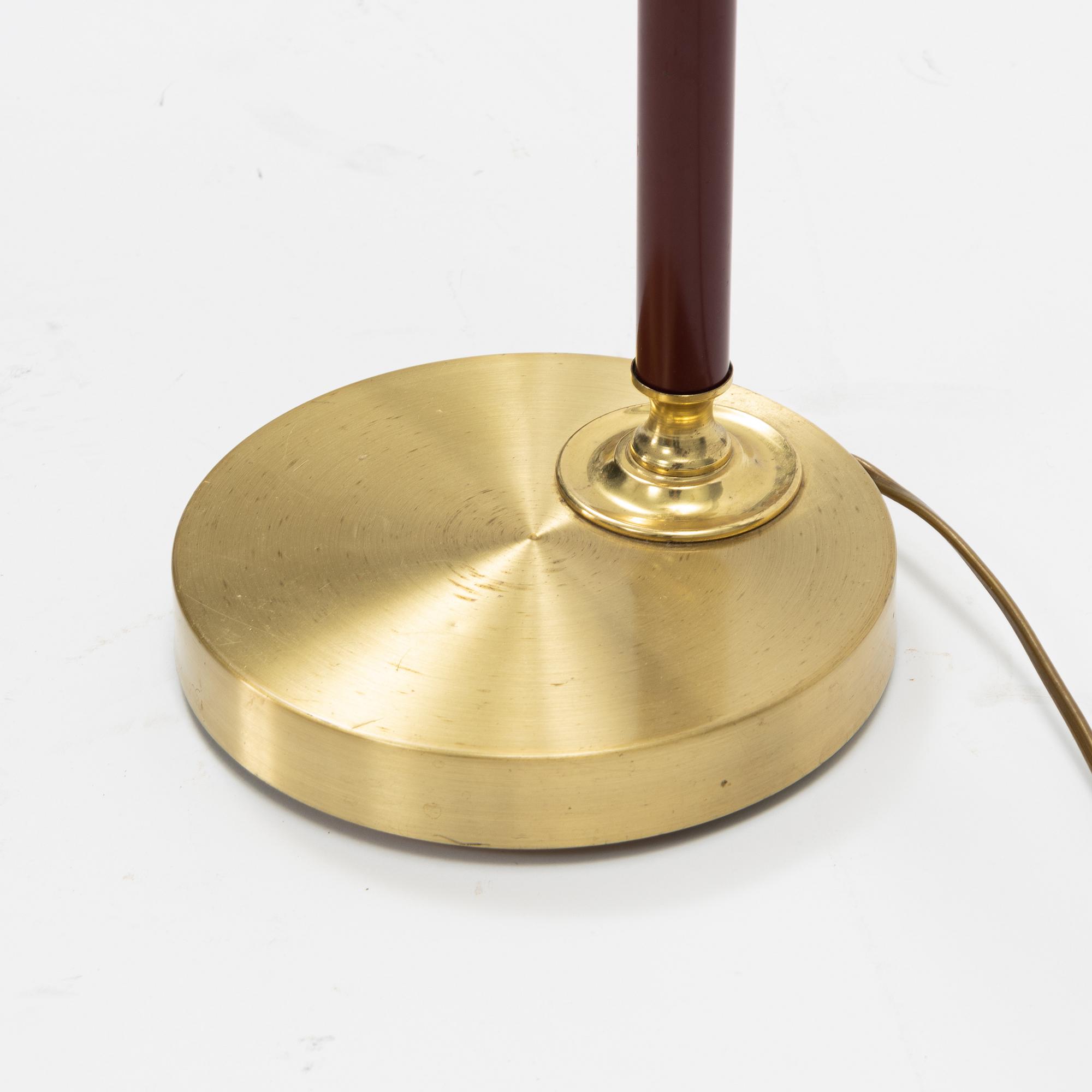 A floor lamp, Boréns, Sweden, second half of the 20th century.