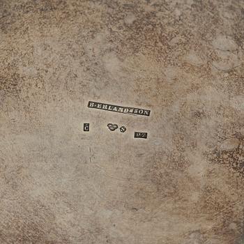 Berndt Erlandsson, a three-piece Empire style silver coffee service, Kristianstad, 1917.