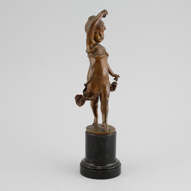 FRANZ IFFLAND, sculpture, bronze, signed.