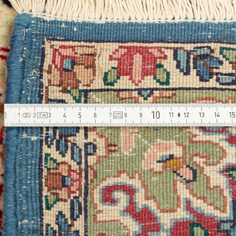 A rug, Kerman, ca 230 x 145 cm.