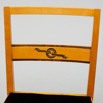 STOLAR, ett par, Art Déco, 1920-/30-tal.