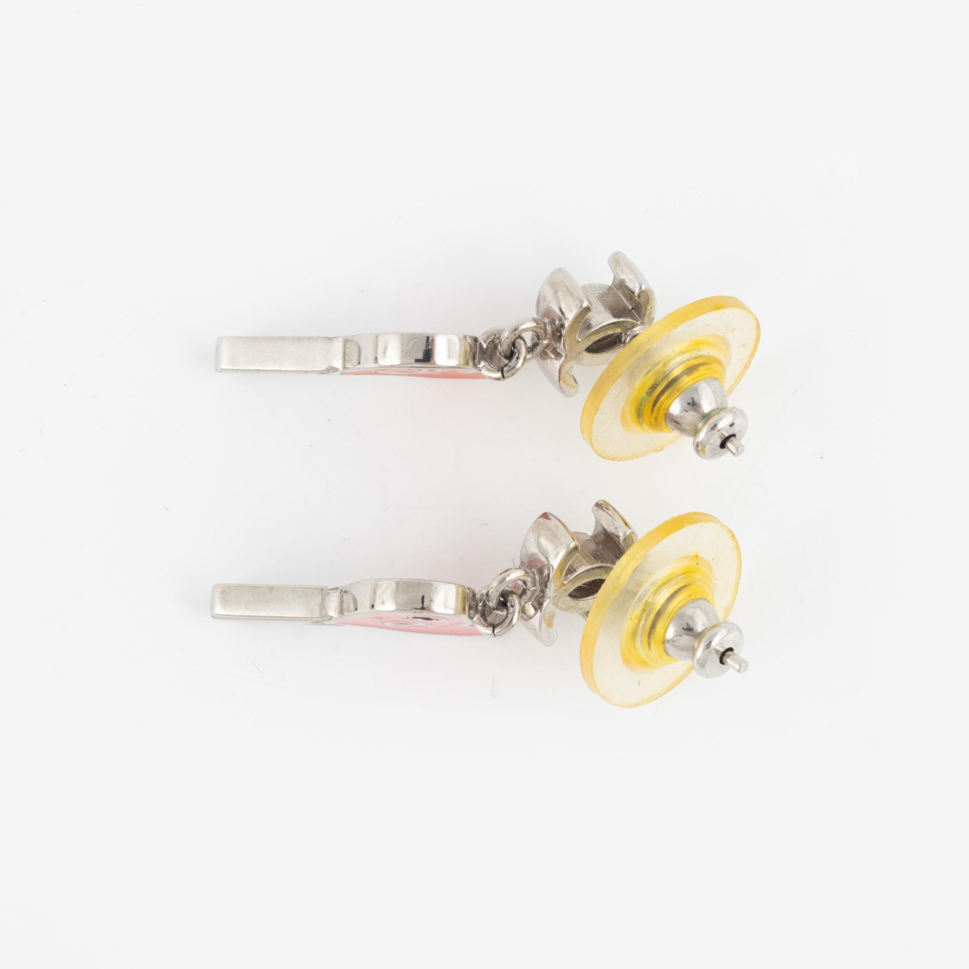 Chanel, örhängen, "Heart and let CC Valentines earrings" SS 2007.