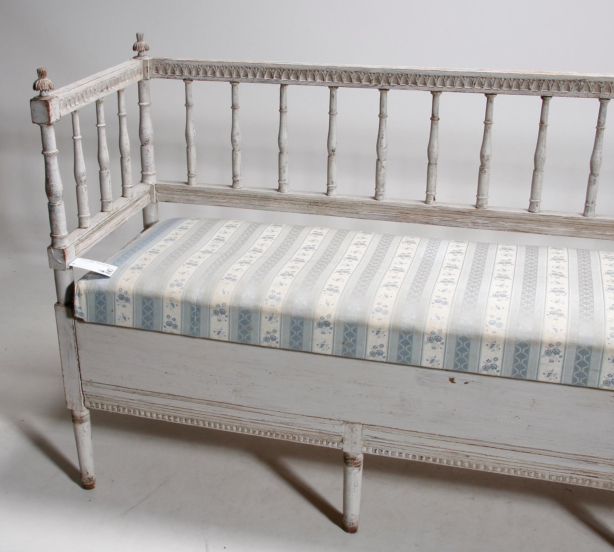 SOFFA, sengustavianskt provinsarbete, 1700/1800-tal.