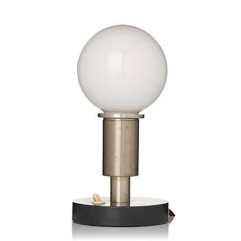 394. Harald Notini, bordslampa, modell 6992, Arvid Böhlmarks Lampfabrik, Stockholm, 1930-tal.