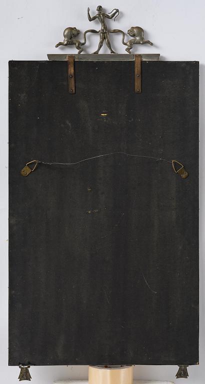 Nils Fougstedt, a Swedish Grace pewter mirror, Herman Bergman konstgjuteri, Stockholm, 1932.