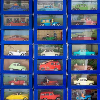 Toy cars, 56, Tintin, Hergé-Moulinsart.