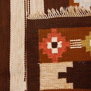 MATTA, rölakan, Ingegerd Silow, monogramsignerad IS, ca 246 x 169 cm.