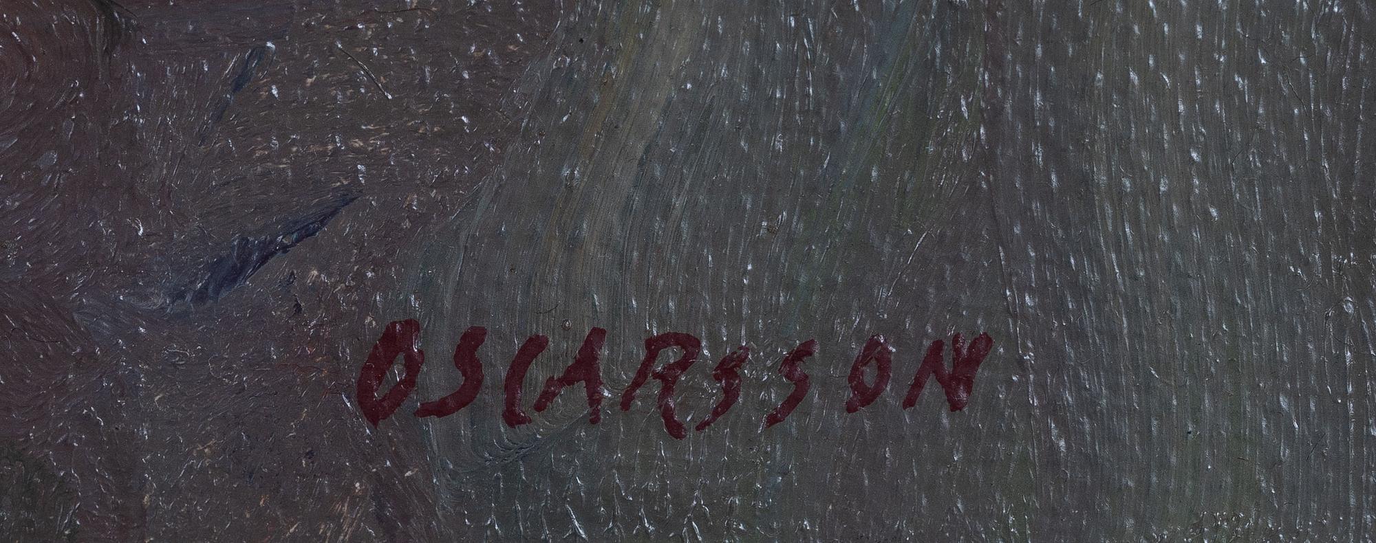 Bernhard Oscarsson, Bränningar.