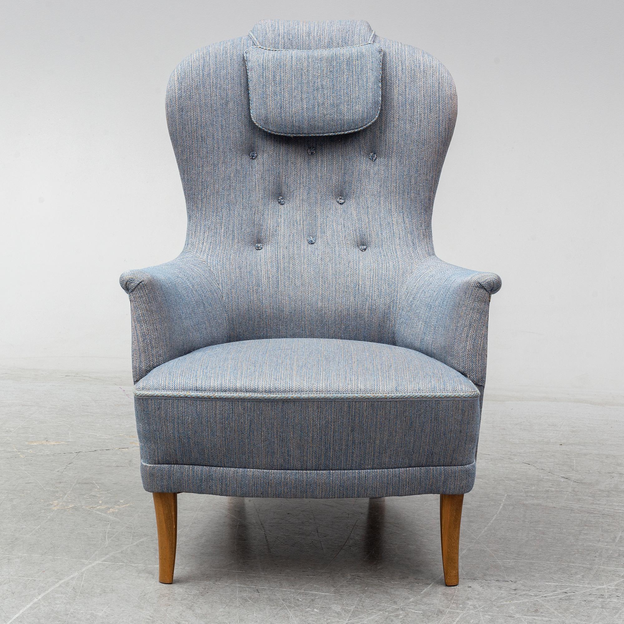 CARL MALMSTEN, a 'farmor' easy chair.