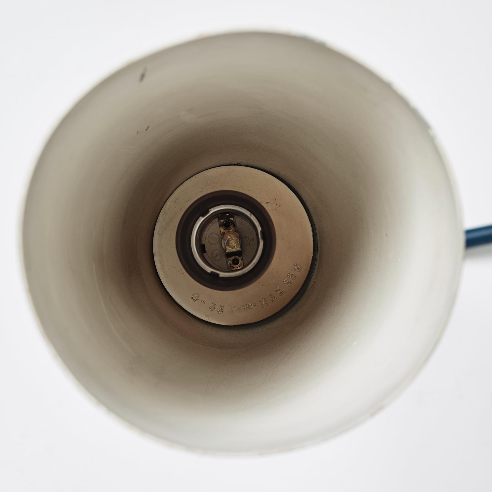 Greta Magnusson Grossman, a "G-33" (Grasshopper) floor light for Bergbom's, Malmö, Sweden 1950's.