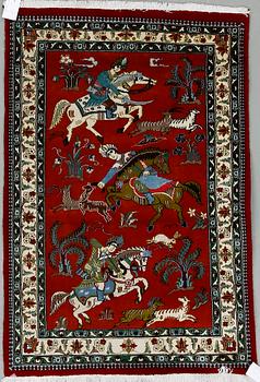MATTA, old Ghom. Ca 114x78 cm.