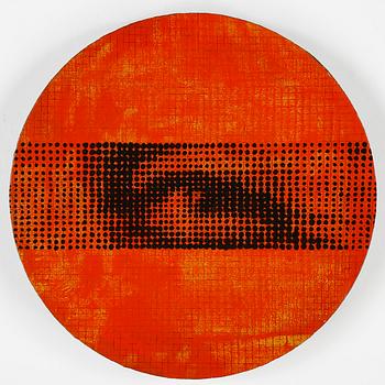 KARIN ÖGREN, Olja på duk, signerad  och daterad -92 a tergo.