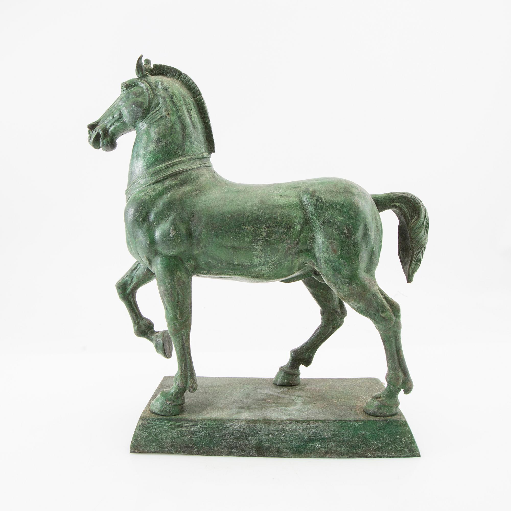 Sculpture "The Byzantine Horses" modern copy.