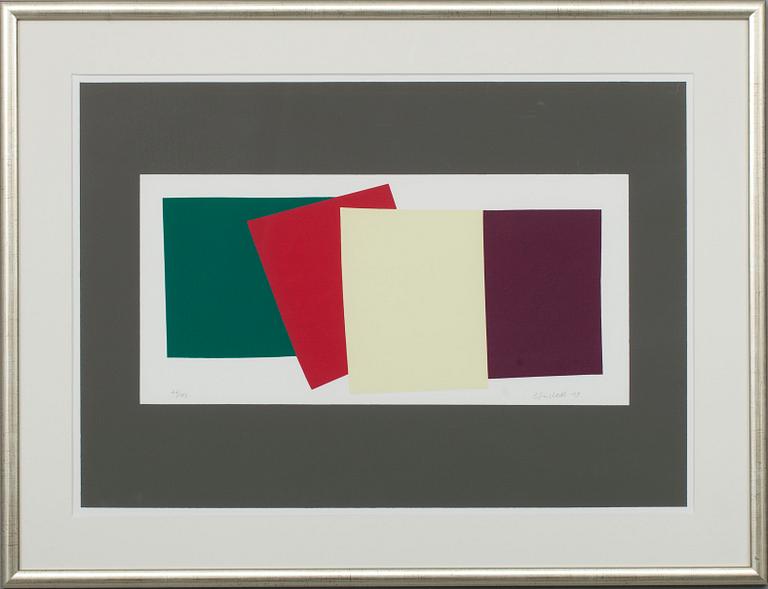 JUHANA BLOMSTEDT, serigrafi, signerad och daterad -09, 46/100.