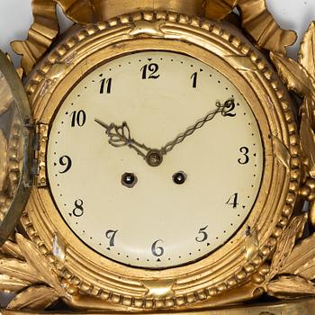 A late Gustavian pendulum, end of the 18th Century.