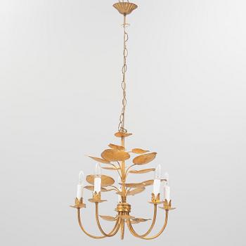 A ceiling lamp, probably Italy, second half of the 20th Century.