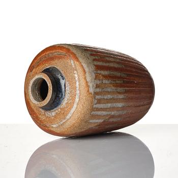 Anders Bruno Liljefors, a stoneware vase, Gustavsberg studio, Sweden 1940s-50s.