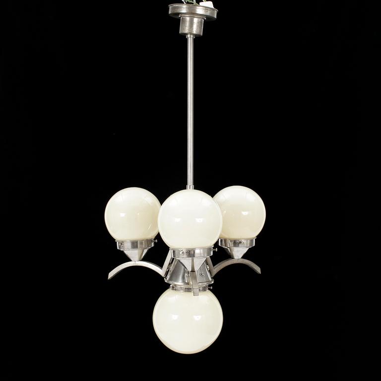 TAKLAMPA, art deco, 1930-tal.