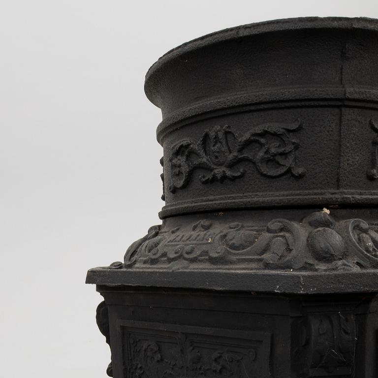 Fireplace, circa 1900 cast iron.