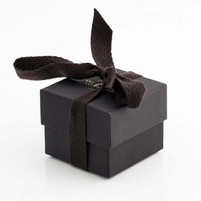 Ole Lynggard ring 18K guld i två färger och rutilkvarts "Lotus" nr 2.