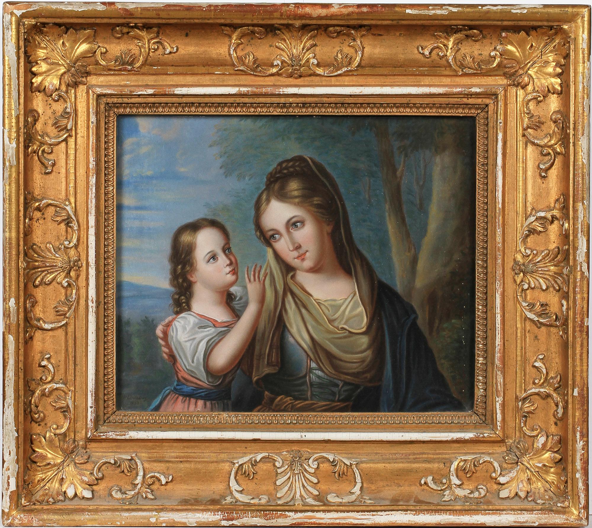PER LINDHBERG, pastell, sign o dat 1833.