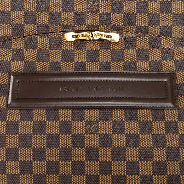 Louis Vuitton, A Damier Ebene 'Pegase 70' luggage.