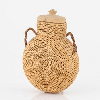A flask of  birch root. unsigned.