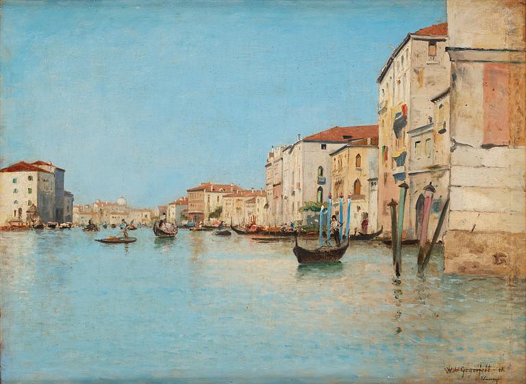 Wilhelm von Gegerfelt, Canal Grande, Venedig.