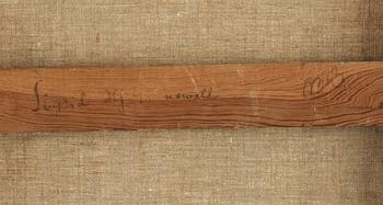 Sigrid Hjertén, "Det blå lokomotivet" (The Blue Locomotive).