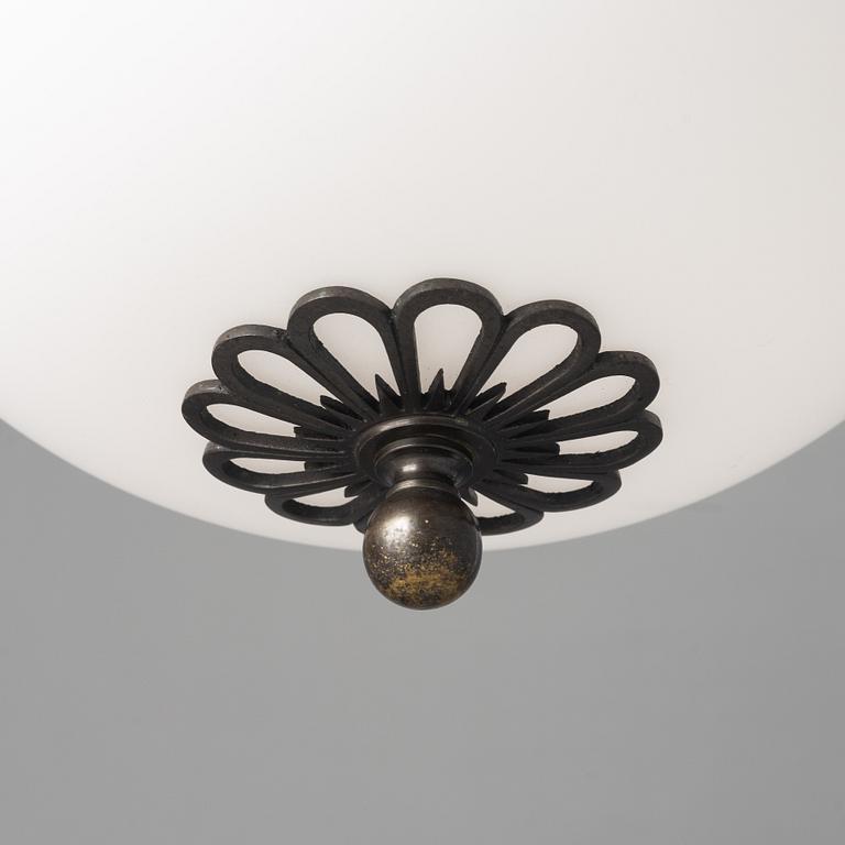 Harald Notini, a ceiling lamp, Arvid Böhlmarks Lampfabrik, Sweden, 1920s/30s.