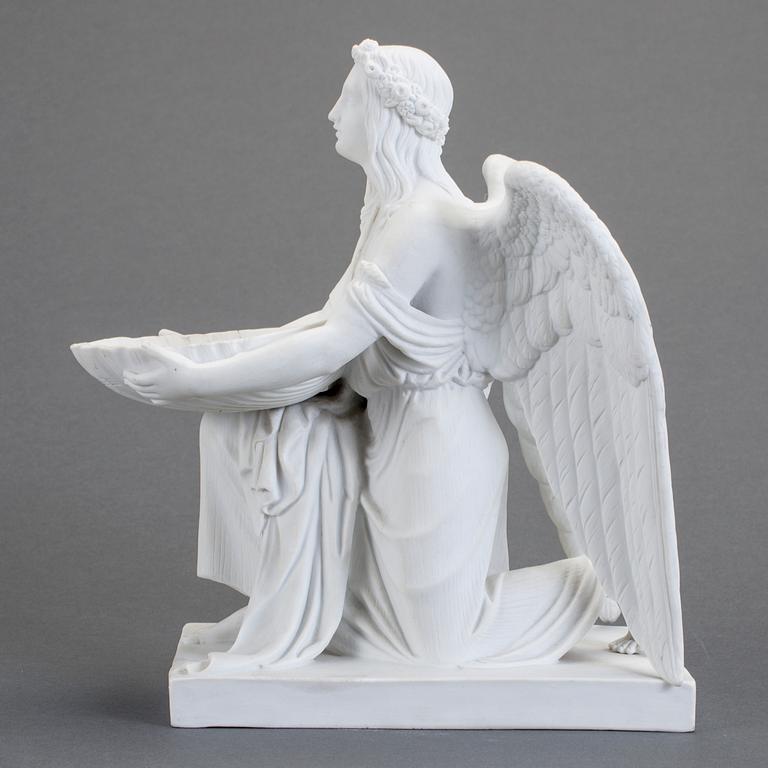 FIGURIN, parian, efter Bertel Thorvaldsen, Royal Copenhagen, 1800-talets slut.