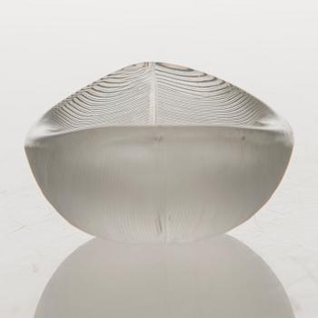 TAPIO WIRKKALA, SKÅL, "Lövet", signerat Tapio Wirkkala Iittala.