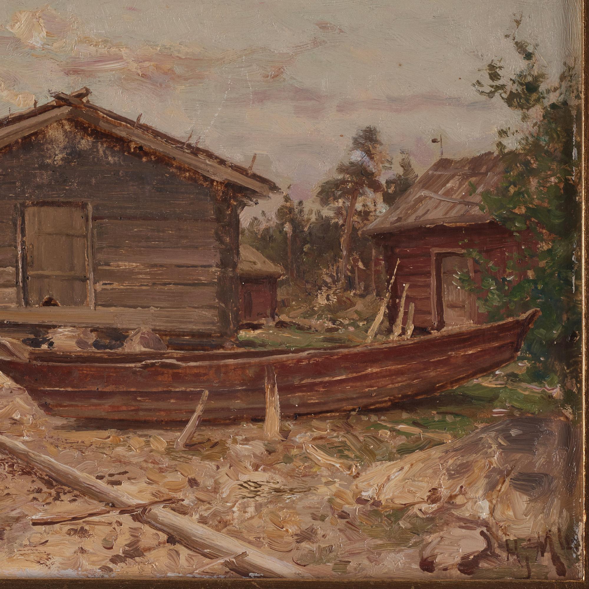 Hjalmar Munsterhjelm, Coast landscape.