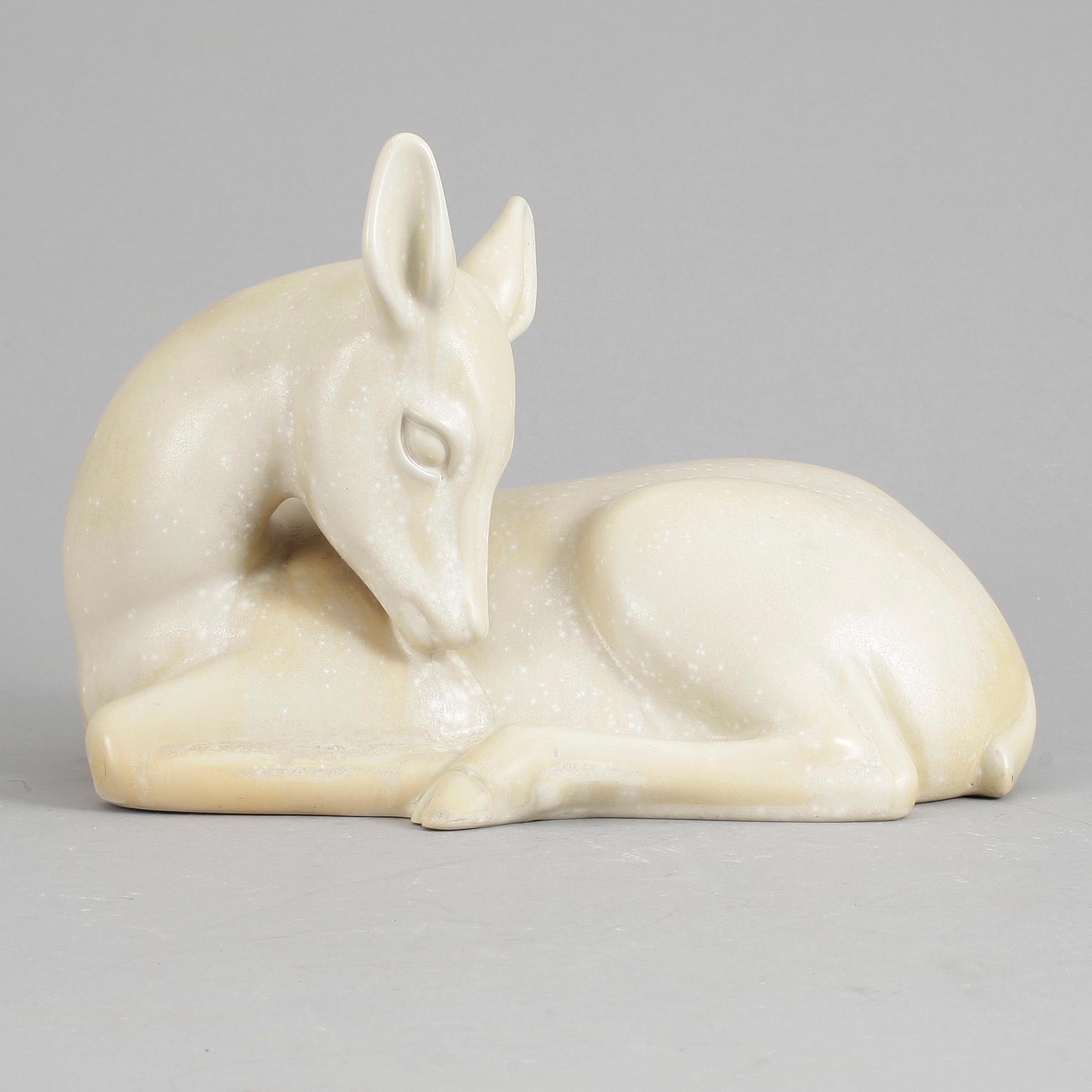 FIGURIN, stengods, Gunnar Nylund, Rörstrand.