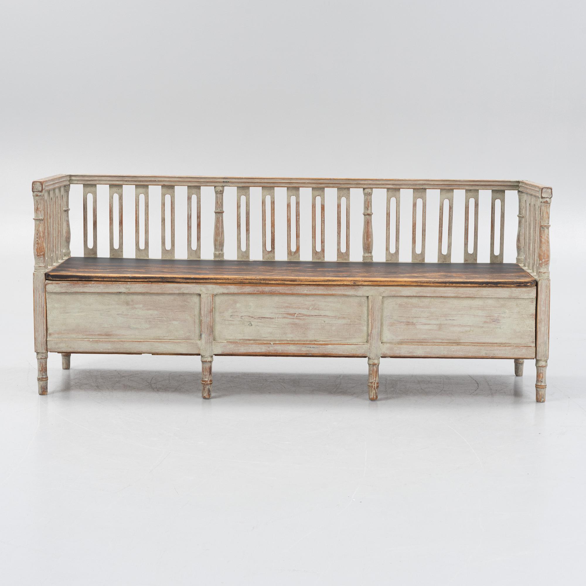 A sofa, 19th Century.