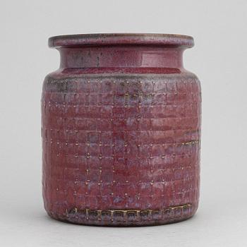 Stig Lindberg, a stoneware urn from Gustavsbergs Studio.
