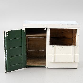 Sink cabinet, Hälsingland, late 19th century.