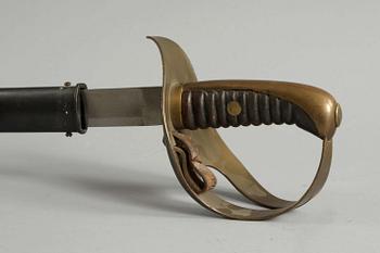 SABLAR, 2 st, m/1864 för kavalleriet.