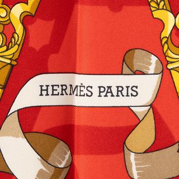 Hermès, scarf, "Copeaux".