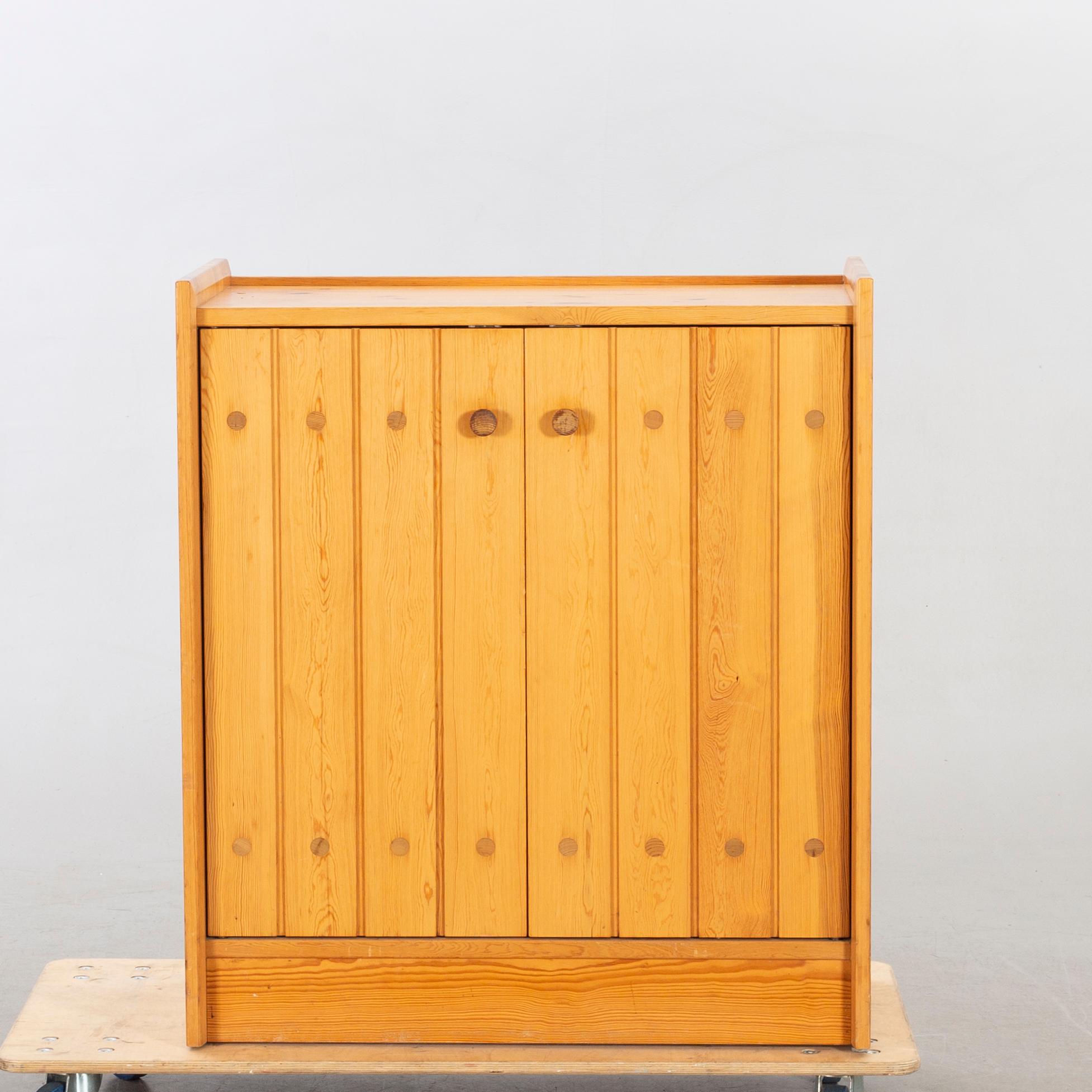 A PINE WOOD CABINET, Karl Andersson & Söner, possiblyRoland Wilhelmsson  1960-70'S.